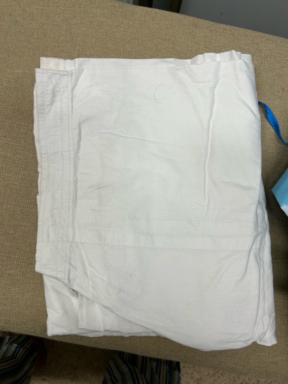 White Cotton Sheet - Solid White Bedding